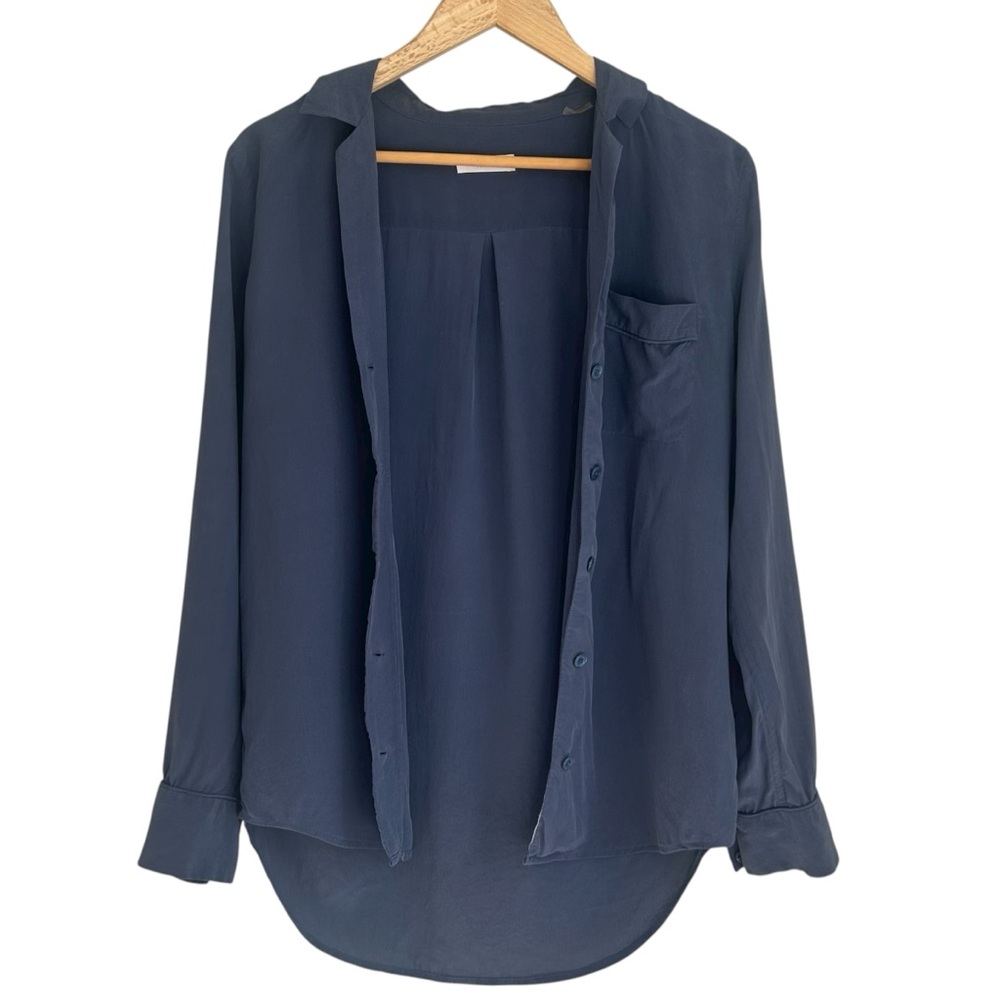 Equipment Slate Blue Women’s Blouse